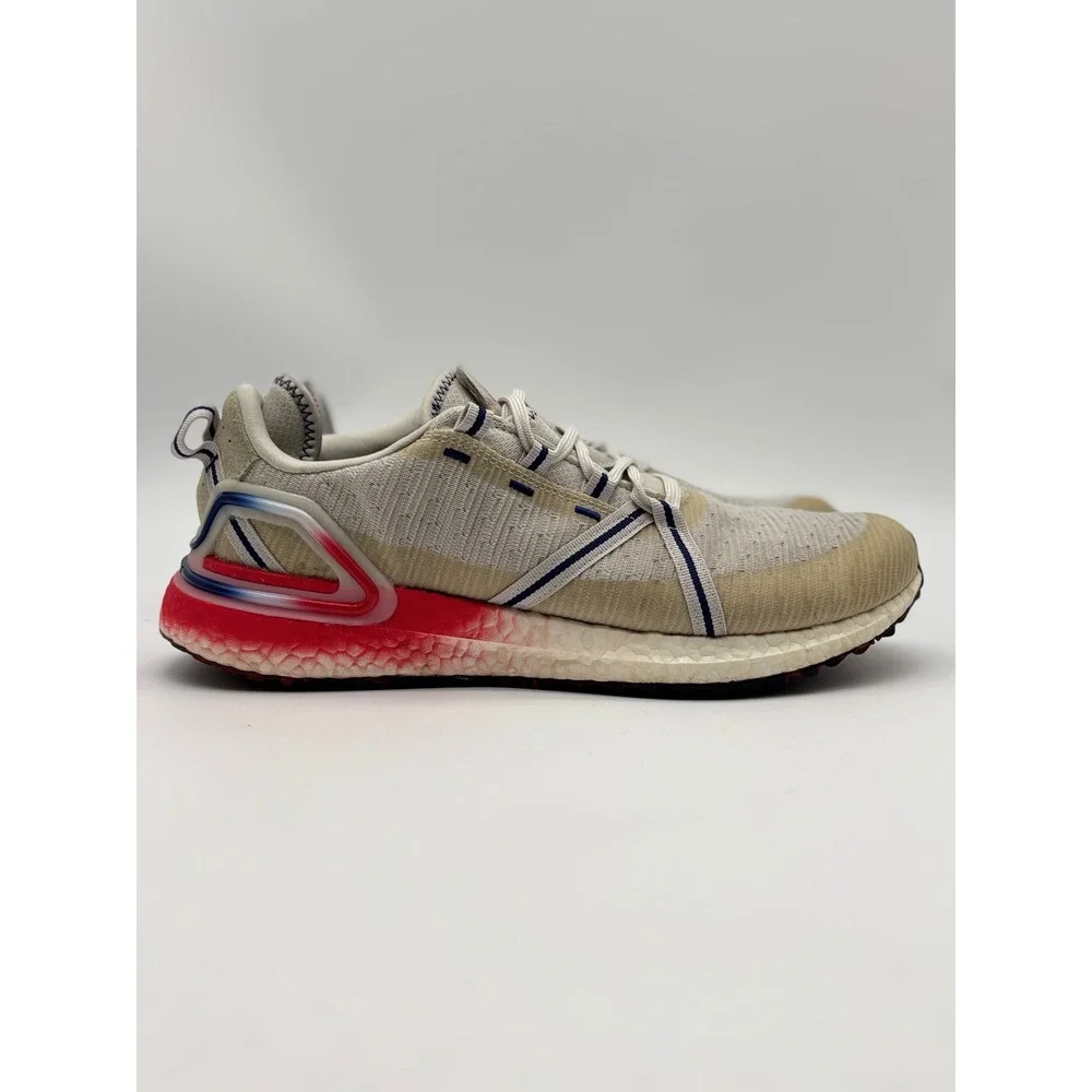 Adidas Ultraboost 20 Longest Day in Golf Tan Red Blue Mens 10.5 GW3445